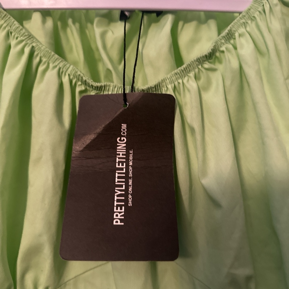 LIME GREEN ROMPER - Picture 6 of 6